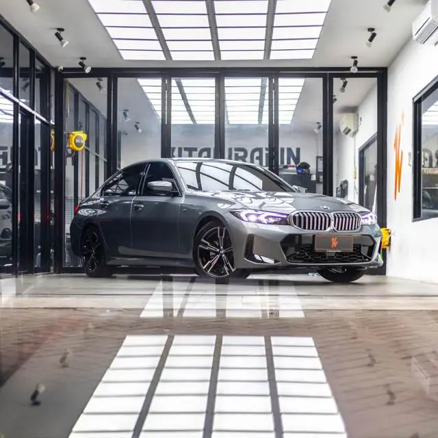 PPF Mobil BMW 320i warna Abu-abu — Kitawrapin