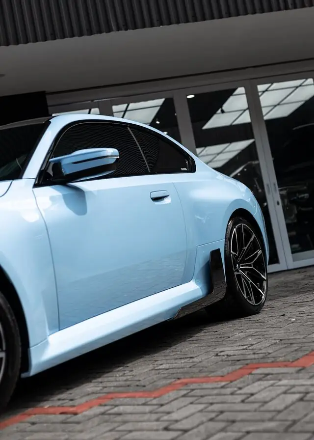 PPF Mobil BMW M2 warna Biru — Kitawrapin