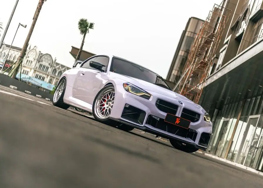 Color Wrap BMW M2 MCWrap Monet Purple — Kitawrapin