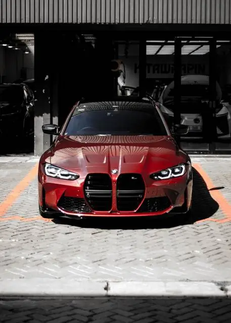 PPF Mobil BMW M3 Aventurine Touring warna Merah — Kitawrapin