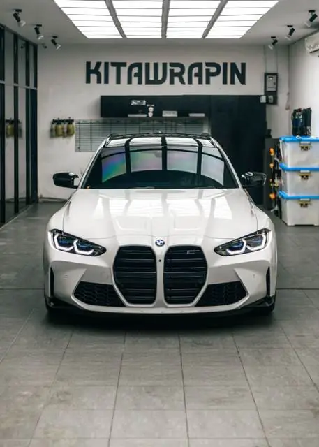 PPF Mobil BMW M3 G81 Touring warna Putih — Kitawrapin