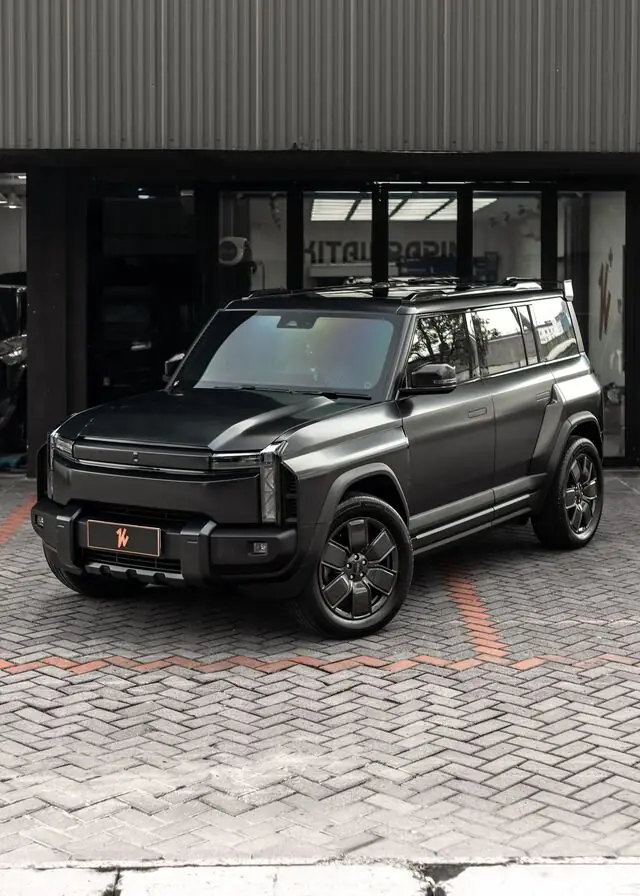 Color Wrap Chery J6 Spectech Ceramics Black — Kitawrapin