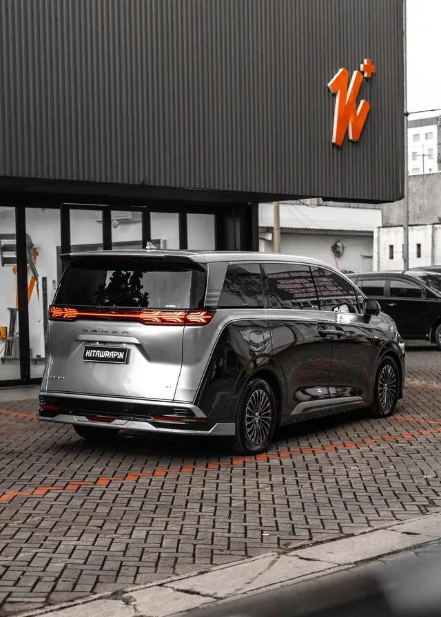 Color Wrap Denza D9 Proteger metal Silver — Kitawrapin