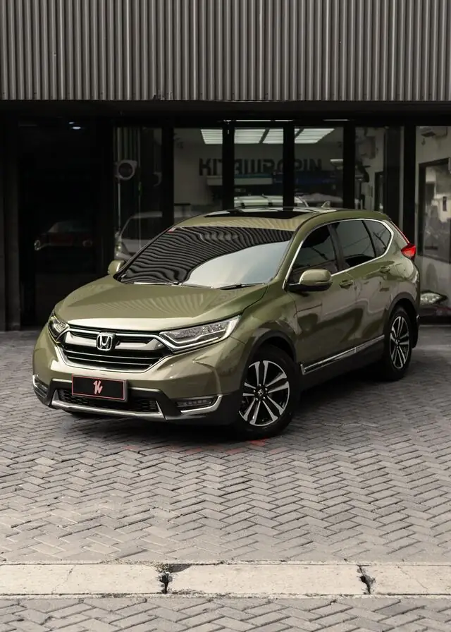 Color Wrap Honda CR-V Spectech Glossy Aurora Green — Kitawrapin