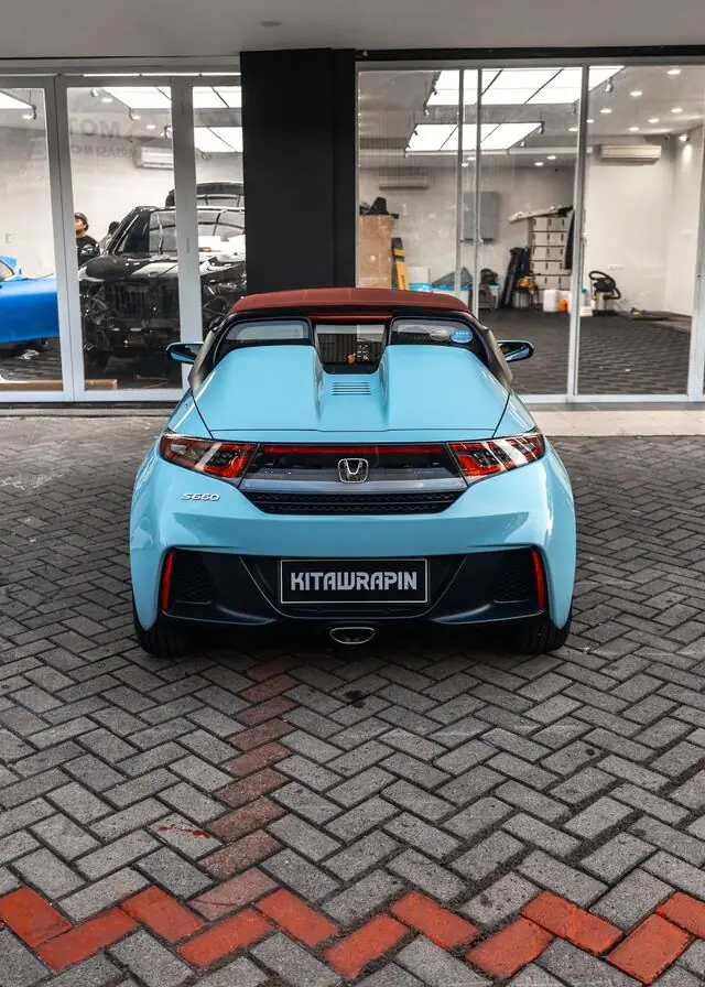 Color Wrap Honda S660 Teckwrap Yacht Blue — Kitawrapin