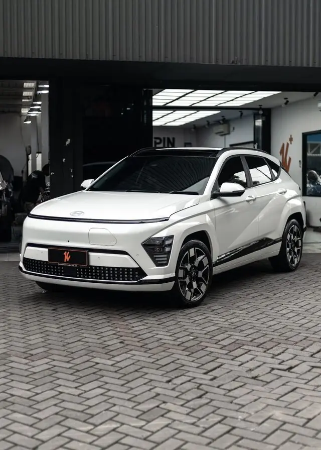 PPF Mobil Hyundai Kona warna Putih — Kitawrapin