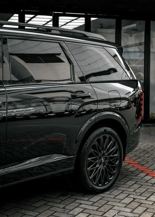 PPF Mobil Hyundai Palisade Robust Emerald warna Hijau — Kitawrapin