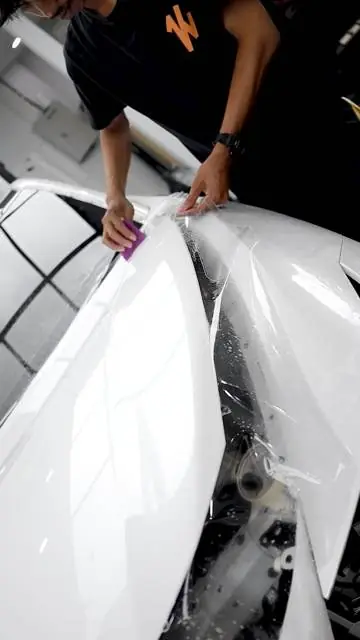 PPF Mobil Lexus RZ450e warna Putih — Kitawrapin