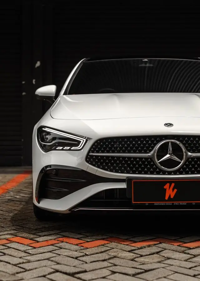 PPF Mobil Mercedes Benz CLA200 warna Putih — Kitawrapin