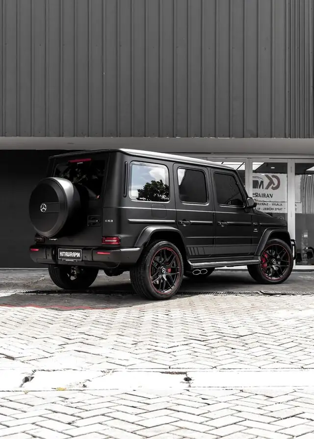 PPF Mobil Mercedes Benz G63 warna Hitam — Kitawrapin