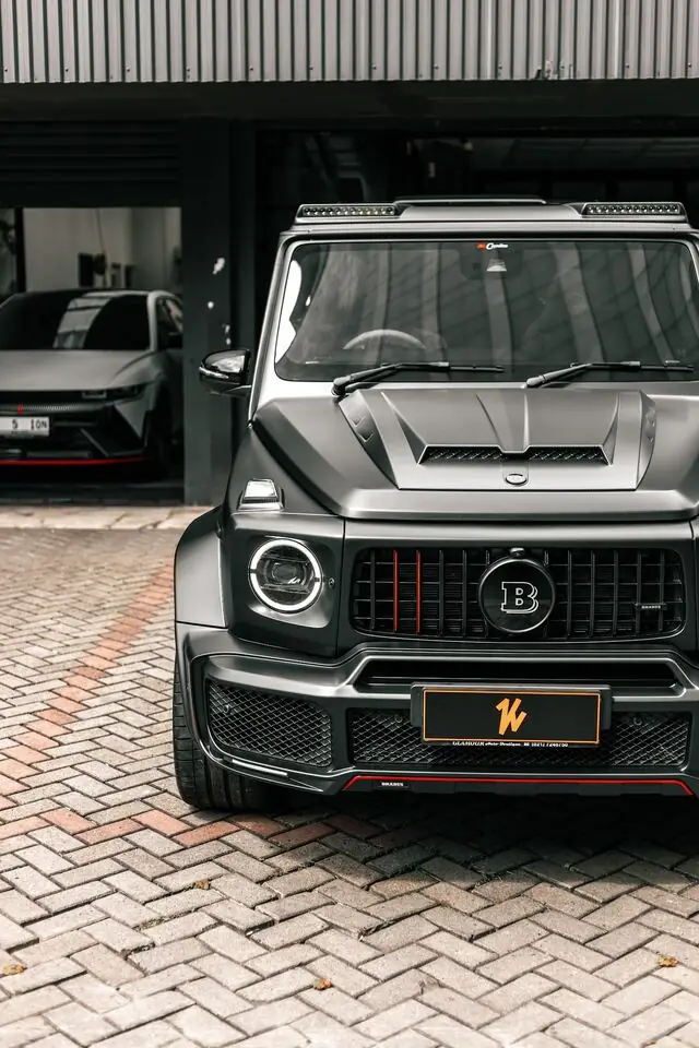 PPF Mobil Mercedes Benz G63 Brabus warna Hitam — Kitawrapin