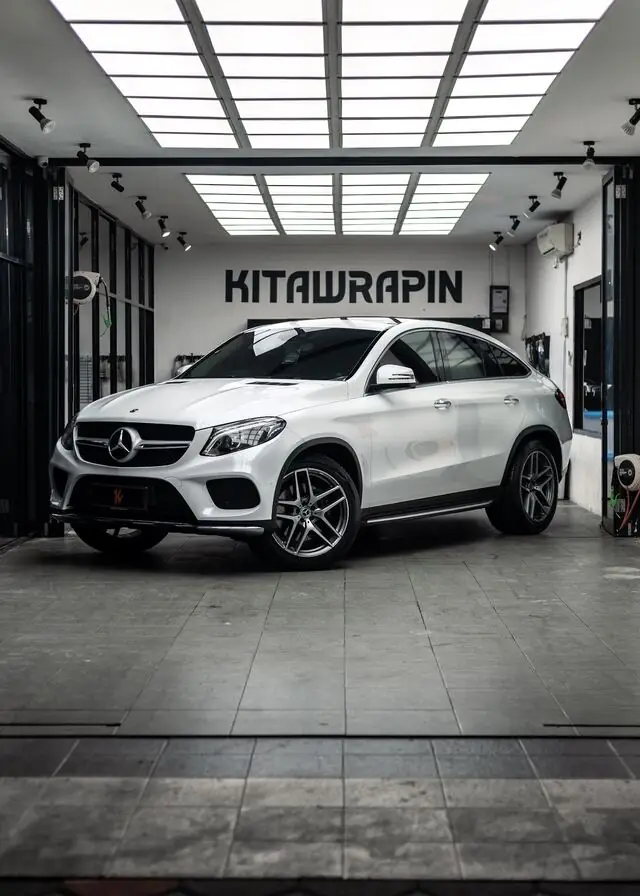 Color Wrap Mercedes Benz GLE400 Teckwrap White Pearl — Kitawrapin