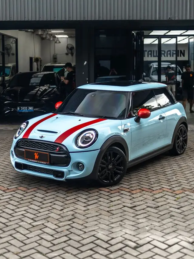 Color Wrap Mini Cooper S Fanchi Crystal Glacier Blue — Kitawrapin