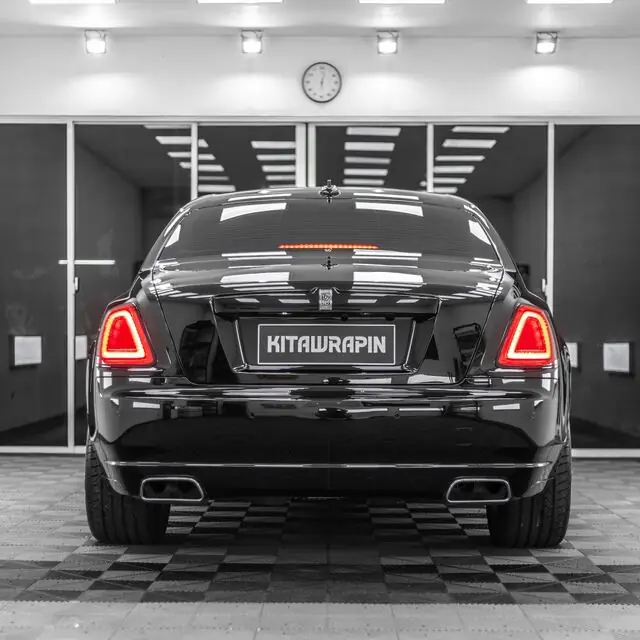 PPF Mobil RollRoyce warna Hitam — Kitawrapin