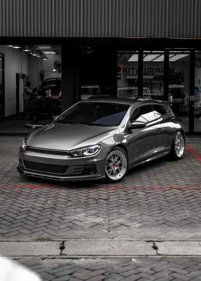 Color Wrap VW Scirocco Fanchi Liquid Metal Brown Grey — Kitawrapin