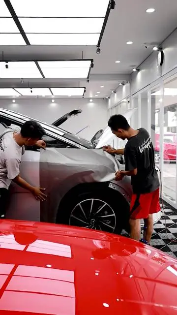 Color Wrap Xpeng X9 Proteger Satin Liquid Metallic Silver — Kitawrapin